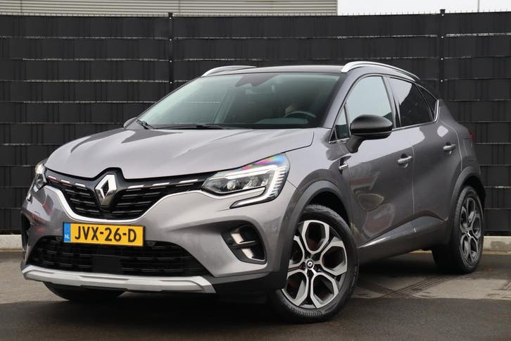 Zakelijke Lease |  Renault Captur 1.6 E-Tech Plug-in Hybrid, Auto's, Renault, Onderhoudsboekje, Lease, Zwart, Automaat, SUV of Terreinwagen