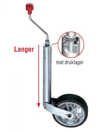 AL-KO Neuswiel Plus Stalen Velg 200x50mm 48mm, Nieuw