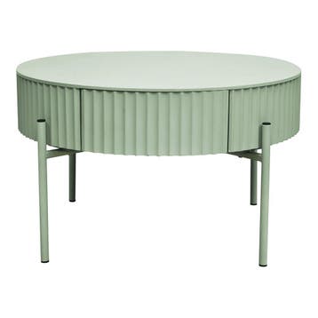 Salontafel Rill rond Ø60 cm mintgroen [en.casa], Verzenden, Nieuw