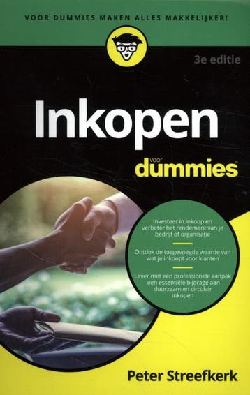Inkopen Voor Dummies | Peter Streefkerk | Nieuw, Ophalen of Verzenden, Nieuw, Peter Streefkerk