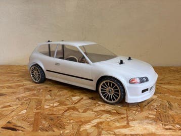 Tamiya 1:10 - Modelauto - Honda Civic EG - TT02e, Nieuw