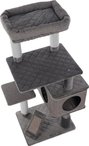 Krabpaal Halo Grijs (Krabpalen, Katten), Verzenden, Nieuw, Krabpaal