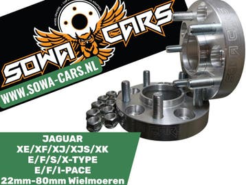 Spoorverbreders Spacers JAGUAR XJ XJS XK 5x120,65 73,8, Verzenden