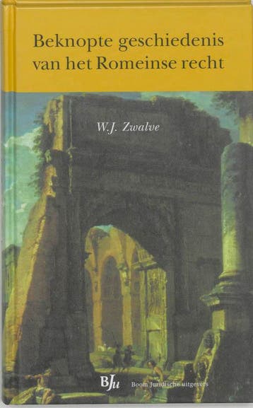 Beknopte geschiedenis van het Romeinse recht 9789054544296, Verzenden, Zo goed als nieuw