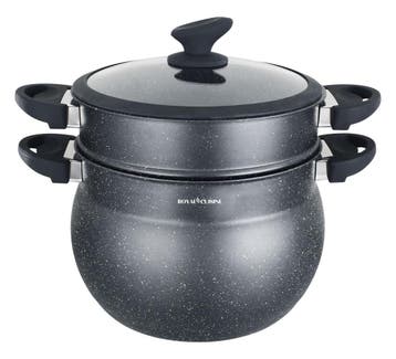 CousCous Stoom Pannen Stoompan Alle WarmteBronnen NIEUW!, Verzenden, Nieuw