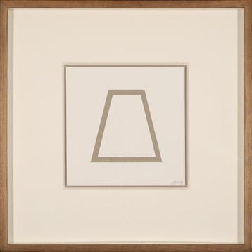 Sol Lewitt (1928-2007) - Five Geometric Figures in Five