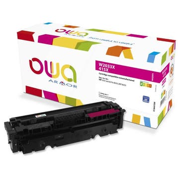 OWA Armor HP W2033X / 415X Remanufactured Toner Magenta, Ophalen of Verzenden, Nieuw, Toner, OWA Armor