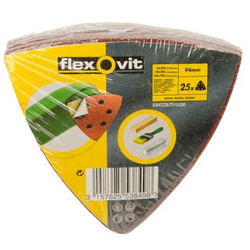 Delta schuurstroken met klittenband 94mm multipack: korre..., Doe-het-zelf en Verbouw, Verzenden, Nieuw