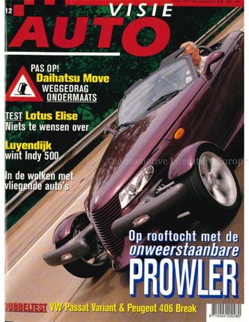 1997 AUTOVISIE MAGAZINE 12 NEDERLANDS, Nieuw, Author