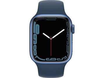 Apple Watch Series 7 - Smartwatch - 4G - Blauw (41mm), Verzenden, Zo goed als nieuw, Apple