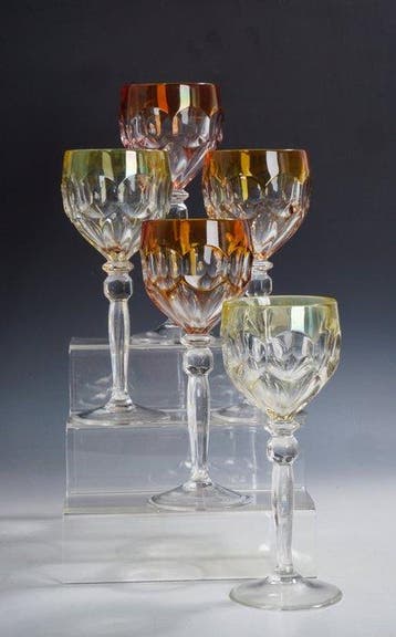 Anna Hutte - Wijnglas (5) - Duitsland • set roemer