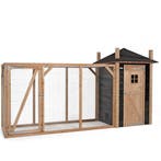 Houten Kippenhok Hooiberg Mees XL - Rechts (maatwerk), Dieren en Toebehoren, Verzenden, Nieuw