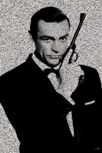 David Law - Sean Connery - James Bond, Antiek en Kunst