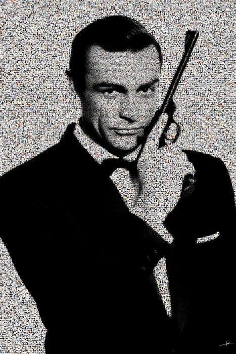 David Law - Sean Connery - James Bond, Antiek en Kunst, Kunst | Designobjecten
