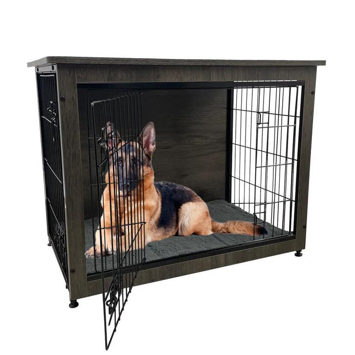 MaxxPet Houten Hondenbench 110x74x80cm (Hondenbenches, Dier), Dieren en Toebehoren, Hondenbenches, Nieuw, Verzenden