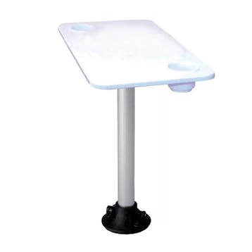 Boottafel Rechthoek Quick-release 38x71cm Polymer, Watersport en Boten, Ophalen of Verzenden, Nieuw