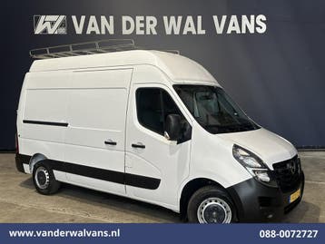 Opel Movano | 2.3 Turbo 136pk L2H3 Euro6 Airco | Camera |, Gebruikt, Euro 6, Wit, Dealer onderhouden