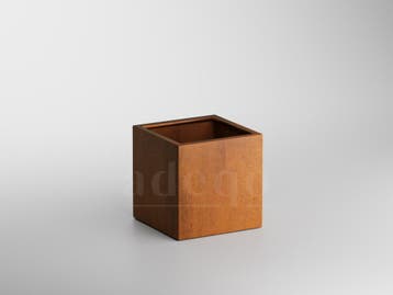 Adeqo cortenstaal plantenbak vierkant 60 x 60 x 60 cm, Tuin en Terras, Bloembakken en Plantenbakken, Verzenden, Vierkant, Nieuw