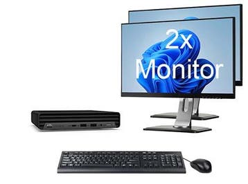 ACTIE: HP ProDesk 600 G6 Mini i5 10e Gen incl. 2 Monitoren +, Computers en Software, Desktop Pc's, Ophalen of Verzenden, Nieuw