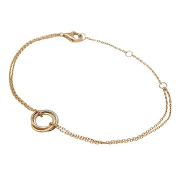 Cartier - Armband - Trinity - 18 karaat Witgoud, Roségoud,, Sieraden, Tassen en Uiterlijk, Armbanden, Nieuw