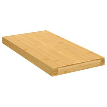 vidaXL Wandschap 40x20x2,5 cm bamboe, Verzenden, Nieuw