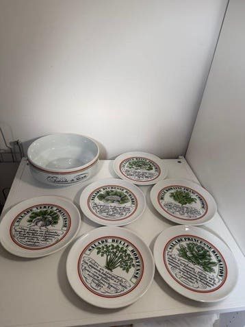 Porcelaine DAuteuil - Bord (7) - Porselein