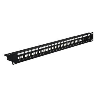 Keystone behuizing | 19 inch (24-poorts, 1U), Verzenden, Nieuw