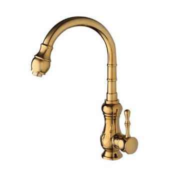 Luxe gouden keukenkraan type Anst Deluxe, Verzenden, Nieuw