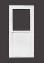 Kunststof Deuren met Kozijn Goedkoop uit Voorraad Leverbaar!, 80 tot 100 cm, Nieuw, Ophalen of Verzenden, Buitendeur