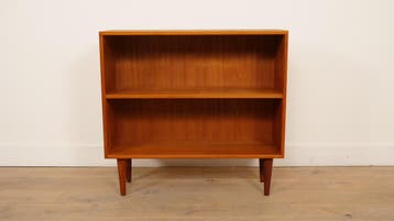 Vintage boekenkastje  | Teak | 85 cm, Ophalen of Verzenden, Nieuw