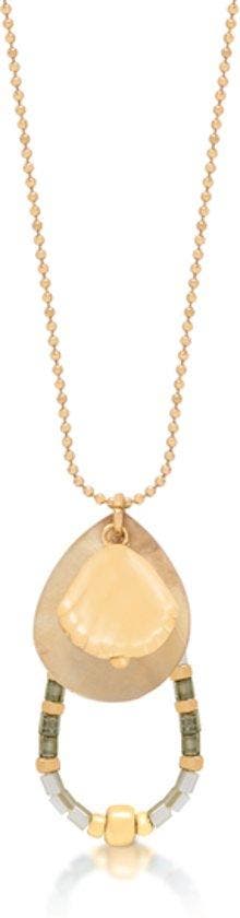 Scmyk ketting NG-276 A Bubble Bath goudkleurig, Verzenden, Nieuw