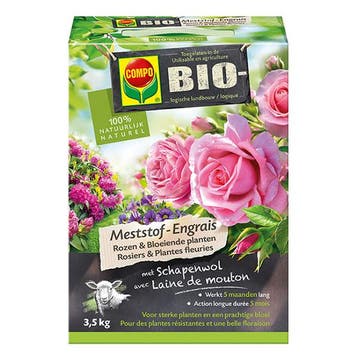 Rozen mest | Compo | 3.5 kg (Organisch, Hersluitbaar), Verzenden