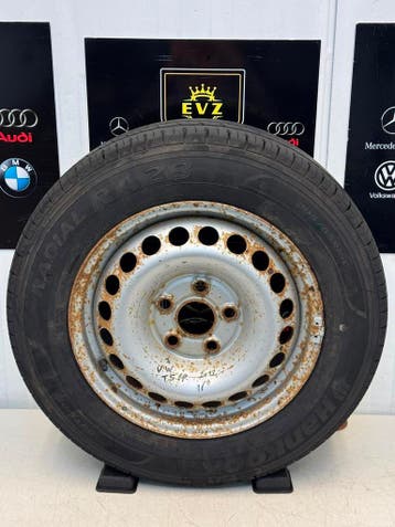 1 stuk 205/65R16Cinch Reservewiel VW Transporter T5 GP 5x120, 16 inch, Banden en Velgen, 205 mm, Zomerbanden