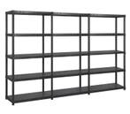 Kunststof Opbergrek 5 Lagen – Staande Kast Zwart Multifuncti, Verzenden, Nieuw