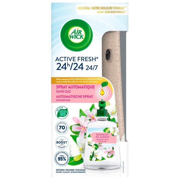 Air Wick Active Fresh Boeket Van Jasmijn Starterkit, Huis en Inrichting, Schoonmaakartikelen, Verzenden