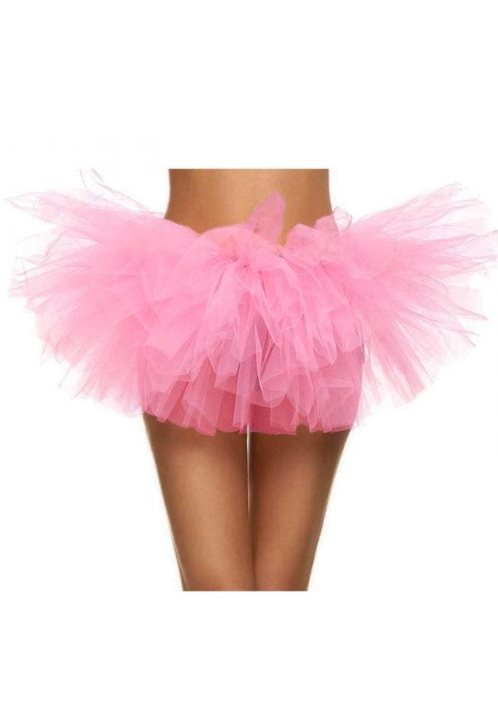 Korte Tutu Lichtroze Tule Rokje XS S M Roze Petticoat Rok Da, Kleding | Dames, Carnavalskleding en Feestkleding, Nieuw, Carnaval