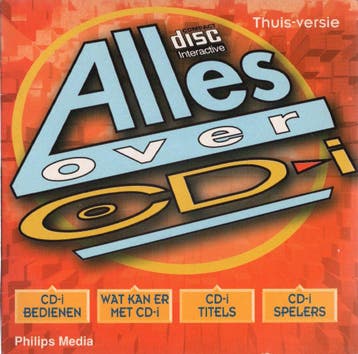 Philips CD-i / CDi Alles over CD-I (Orange), Verzenden, Zo goed als nieuw