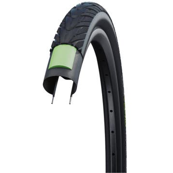 Schwalbe E-bike buitenband - 3mm anti-lek - zwart met ref..., Ophalen of Verzenden, Nieuw, Band