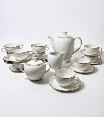 Seltmann Weiden - Theeservies (28) - Creamware