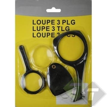 Loupe, Leesloupe, 3 Delig, Benson, Hobby en Vrije tijd, Ophalen of Verzenden, Nieuw, Overige typen