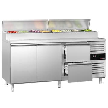 GGM Gastro | Saladette PREMIUM - 1795x700mm - 2-deurs & 2 |, Verzenden, Nieuw in verpakking
