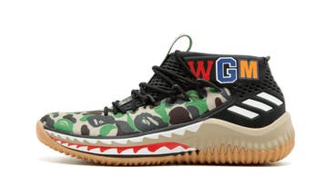 adidas Dame 4 A Bathing Ape Camo, Kleding | Heren, Schoenen, Nieuw