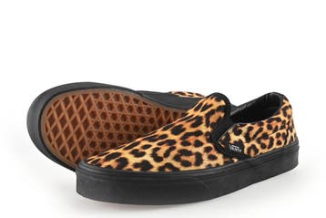 Vans Instappers in maat 37 Panter, Overige kleuren, Verzenden, Instappers, Zo goed als nieuw
