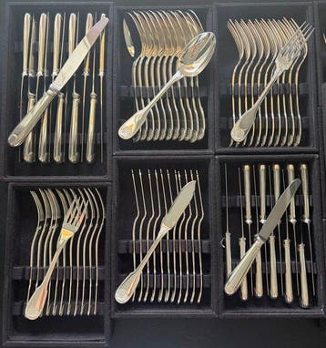 Christofle - Bestekset voor 12 personen (125) - Vendome -