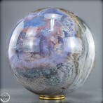 Ocean Jasper bal met druse – 13 kg natuurkunst in volmaakte