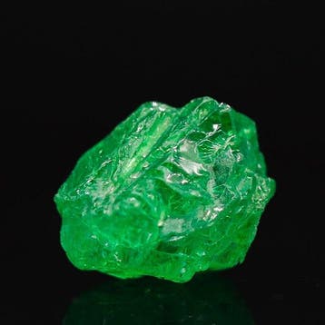 Smaragdgroene tsavorietkristal • 1,40 ct • Spectaculaire