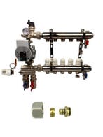 8 groep basic verdeler + 800mtr vloerverwarmingsbuis set, Ophalen of Verzenden, Nieuw