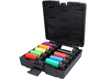 Speciale 1/2" krachtdoppenset voor aluminiumvelgen - 10 - de, Ophalen of Verzenden