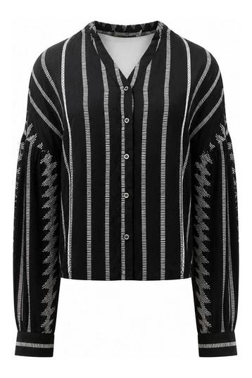 Aaiko Blouse in maat S Zwart, Aaiko, Verzenden, Zo goed als nieuw, Zwart