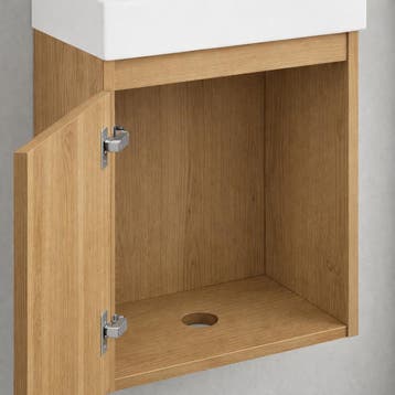 SALE - Volda 40 links - Eiken - Toiletmeubel -, Ophalen of Verzenden, Nieuw